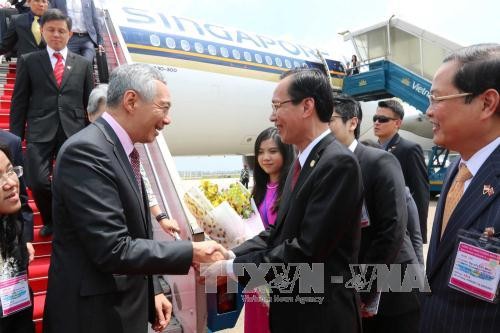 Le Premier ministre singapourien à l’inauguration du centre Mapletree - ảnh 1